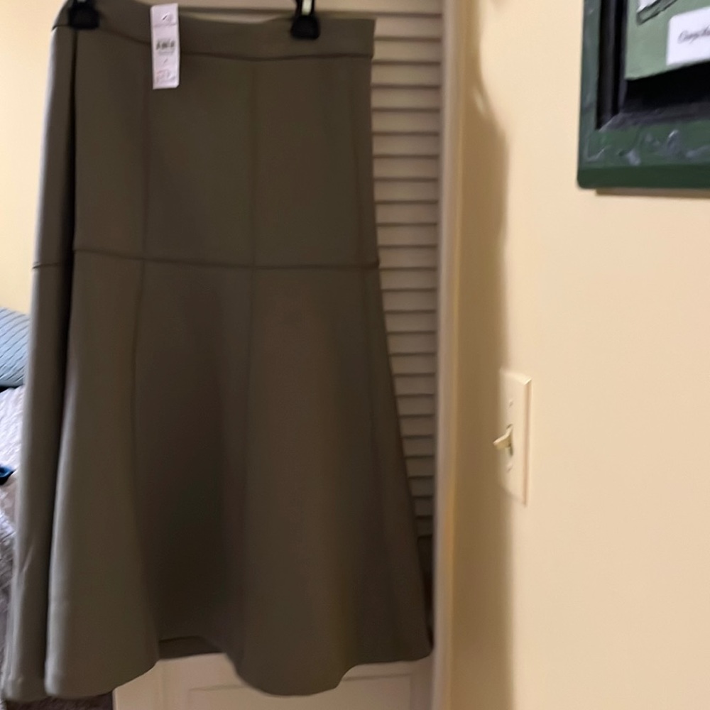 Ann Taylor brand new size 4 A line skirt. Washable poly/rayon.